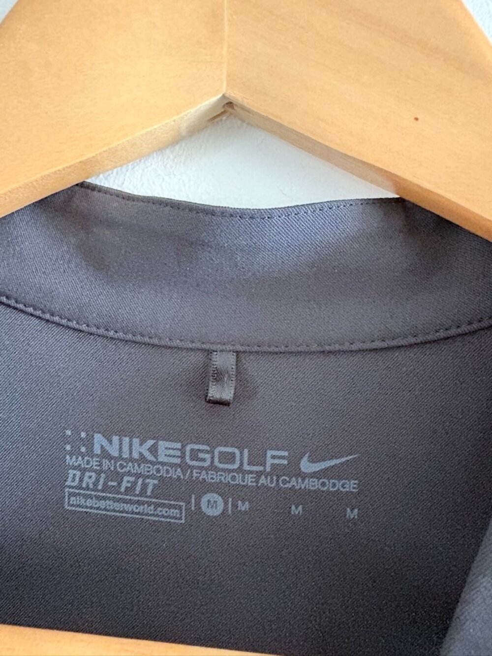 Nike Golf Stretch Woven Dri-FIT Romper Black Size Medium - Picture 5 of 6